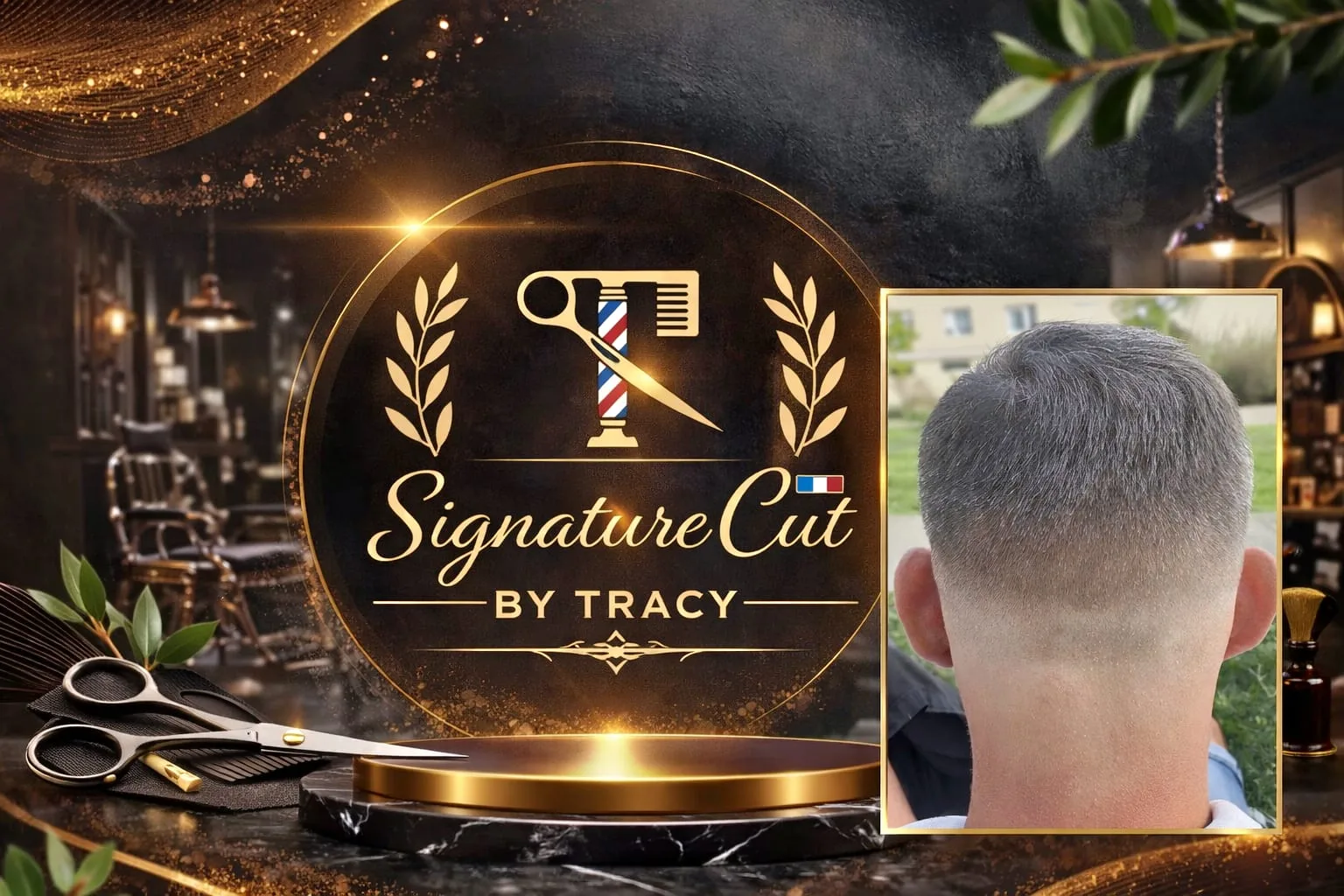 Signature cut by Tracy - Barbier Pau - Signature cut by Tracy - Photo Galerie - OneBooking