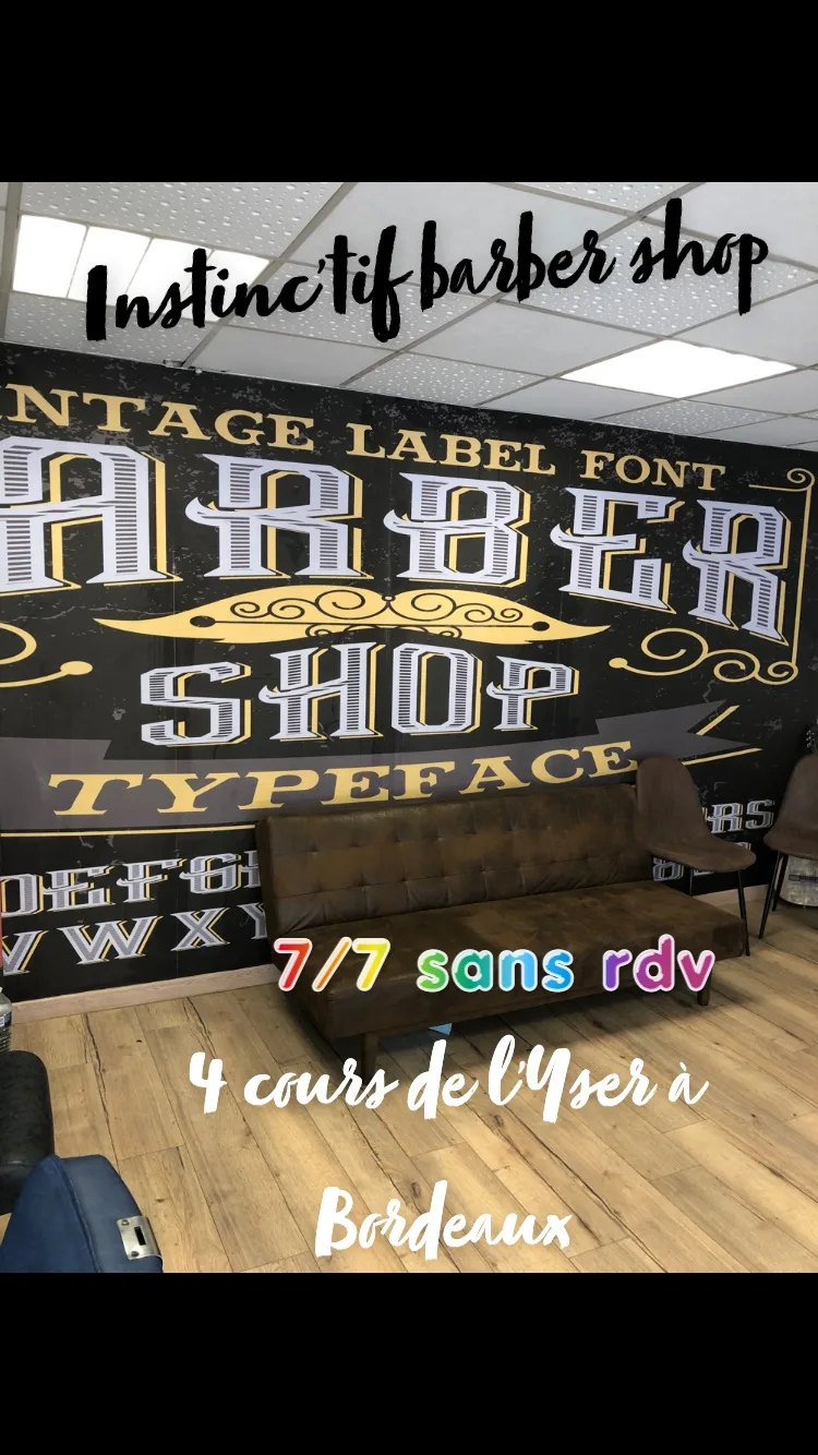 Barber Shop coiffeur Homme INSTINCT’TIF