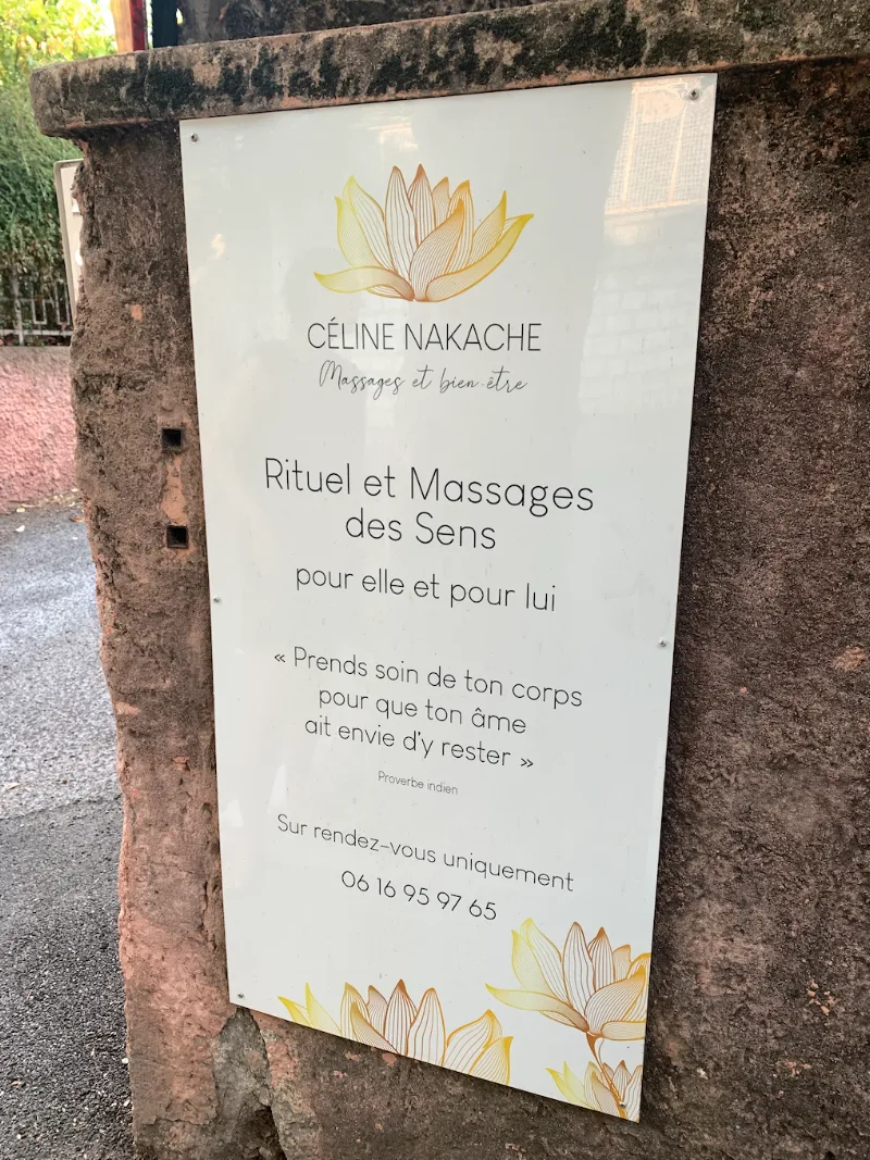 Céline Nakache, Massages et bien-être