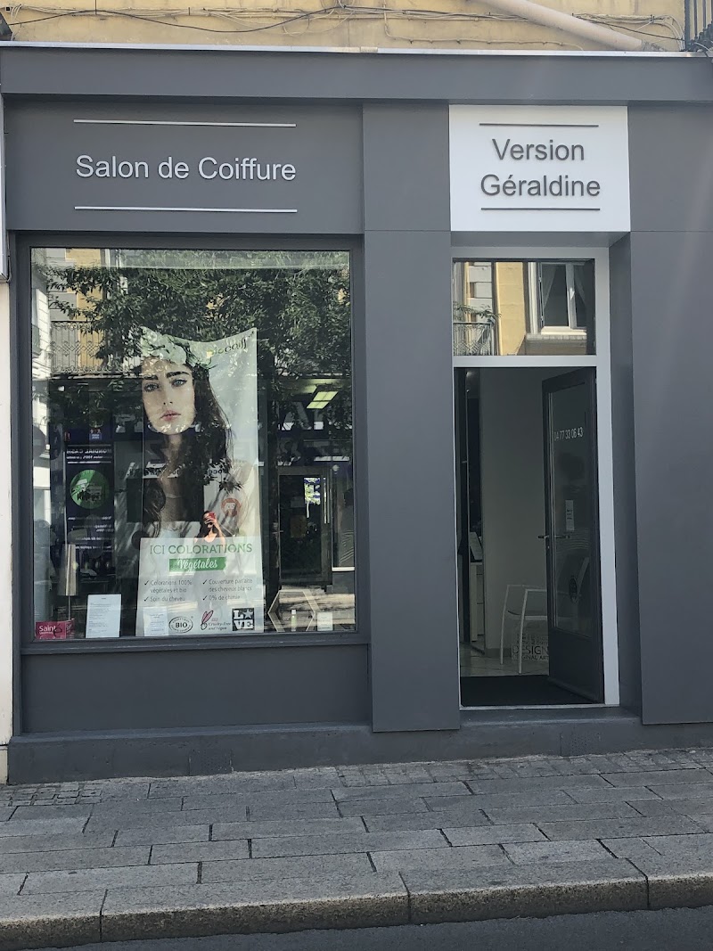 Version Geraldine - Coiffure Saint-Étienne - OneBooking