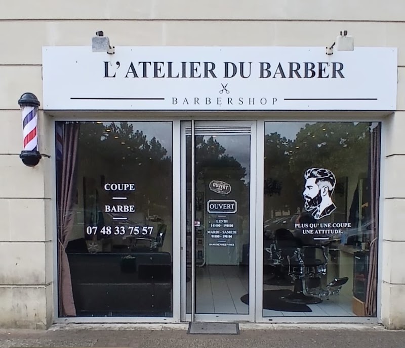 L’ATELIER DU BARBER - Coiffure Poitiers - OneBooking