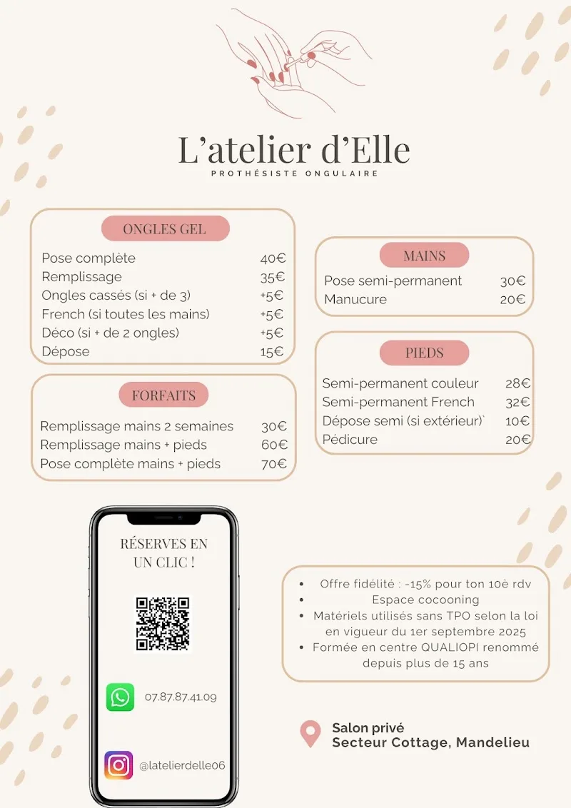 L'atelier d'Elle - Prothésiste ongulaire