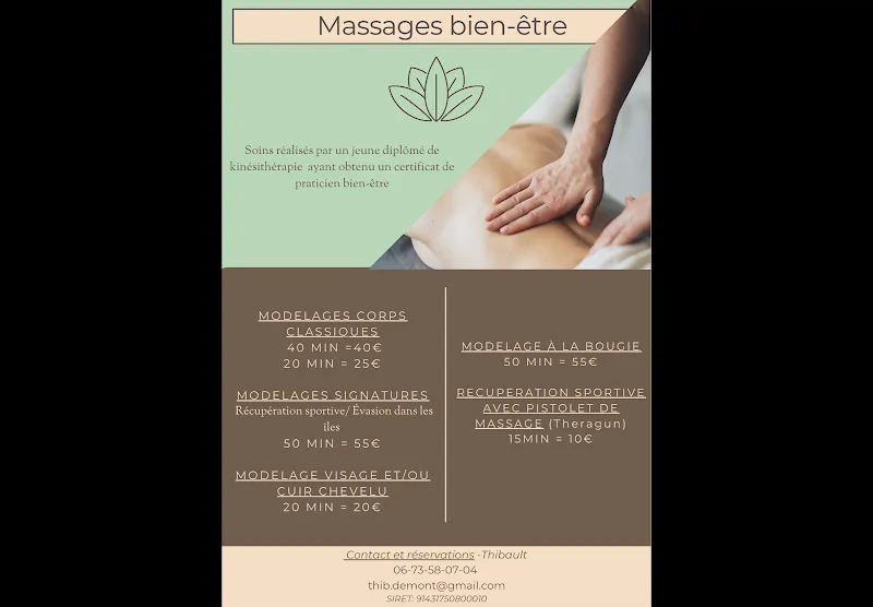 Thibault Massages Bien Être