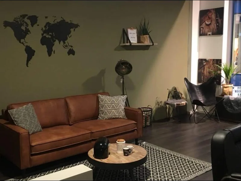 de woonkamer
