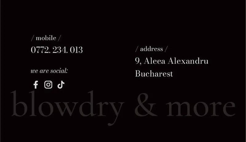 sno'b blowdry & more - Coiffure Bucharest - Photo de couverture - OneBooking