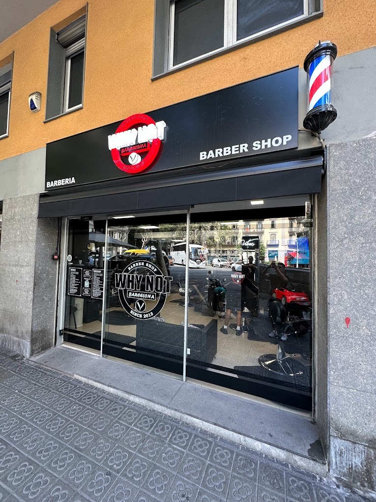 WHY NOT Barber Shop Paris - Peluquería Barbershop en Barcelona - Coiffure Barcelona - OneBooking