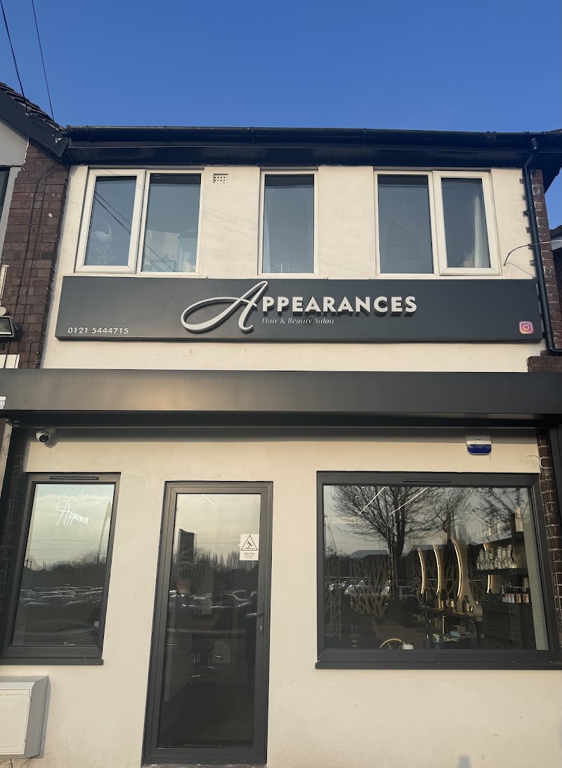 Appearances Hair and Beauty Ltd - Coiffure Birmingham - Photo de couverture - OneBooking