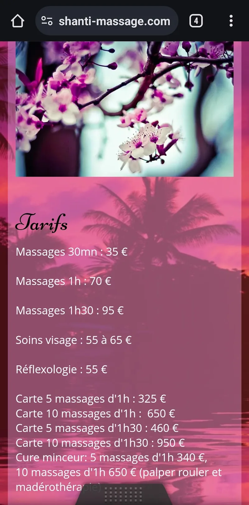 Shanti Massage, escale zen