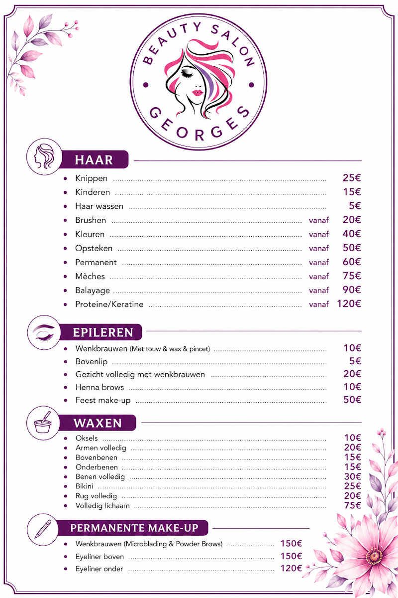 Beauty salon Georges ✂ - Coiffure Antwerp - OneBooking