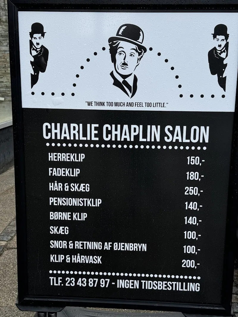 Charlie Chaplin frisør randers