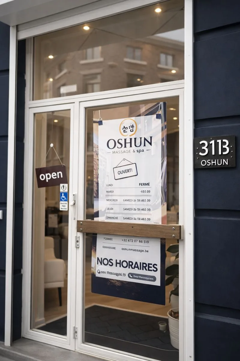 Oshun, Massage & spa Coréen